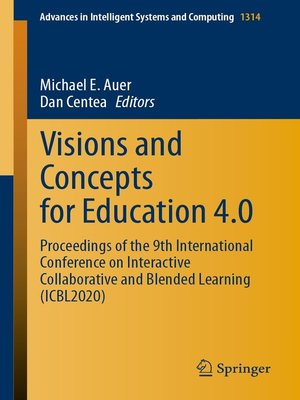 cover image of Visions and Concepts for Education 4.0